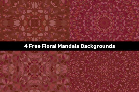 4 Free Stone Mandala Backgrounds: Elevate Your Designs