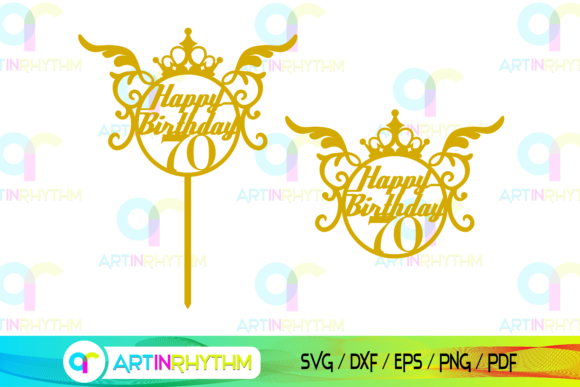 Celebrate Milestones with a Professional Happy 70th Birthday SVG