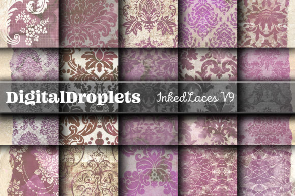 Inked Laces Vol. 9: A Vintage Design Collection