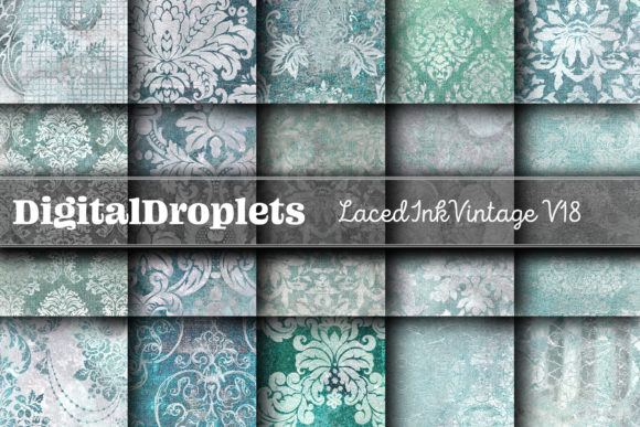 Laced Ink Vintage Vol. 18: Timeless Textures for Modern Design