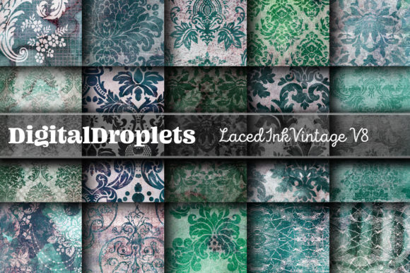 Laced Ink Vintage Vol. 8: A Curated Design Resource