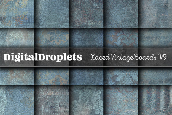 Laced Vintage Boards Vol. 9: A Designer's Textured Toolkit
