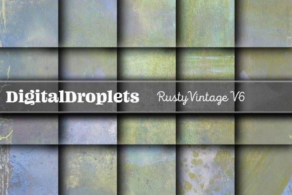 Rusty Vintage Papers Vol. 6: Authentic Textured Backgrounds