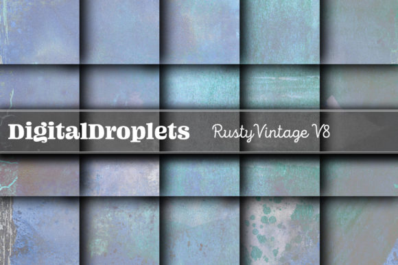 Rusty Vintage Papers Vol. 8: Authentic Textures for Timeless Design