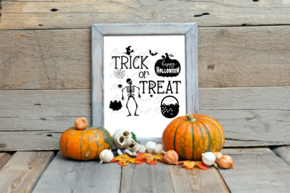 Trick or Treat Halloween SVG: Scalable Vector Graphics for Seasonal Design